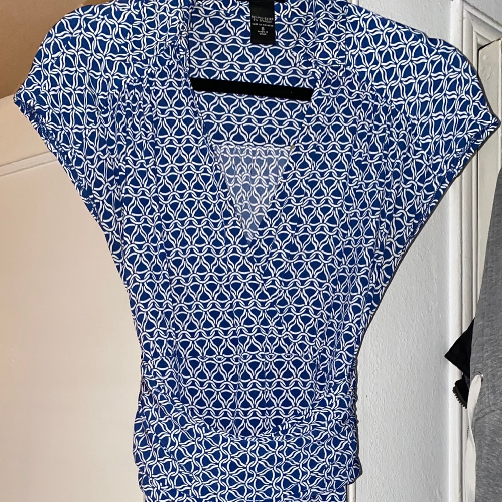 Flattering open front dress